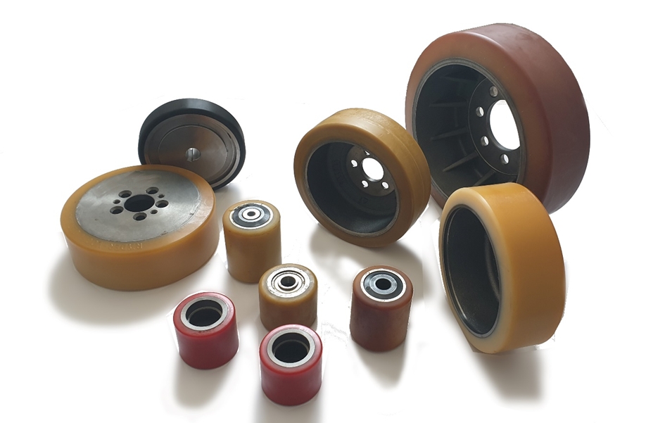 Koła i rolki do wózków magazynowych